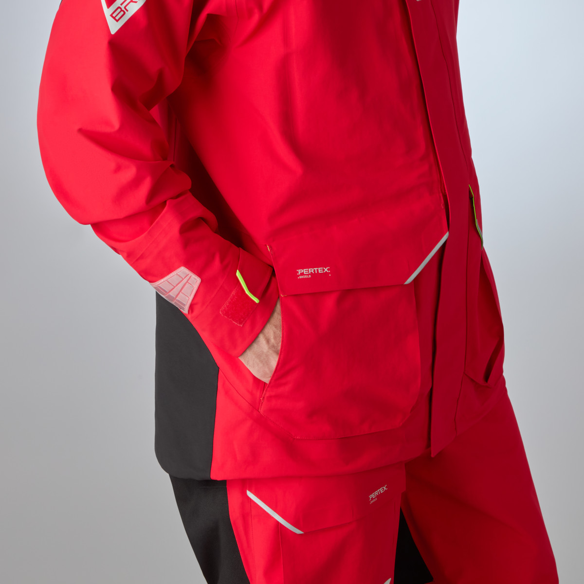 Musto BR3 Offshore Kurtka Żeglarska Męska czerwona, rozmiar L