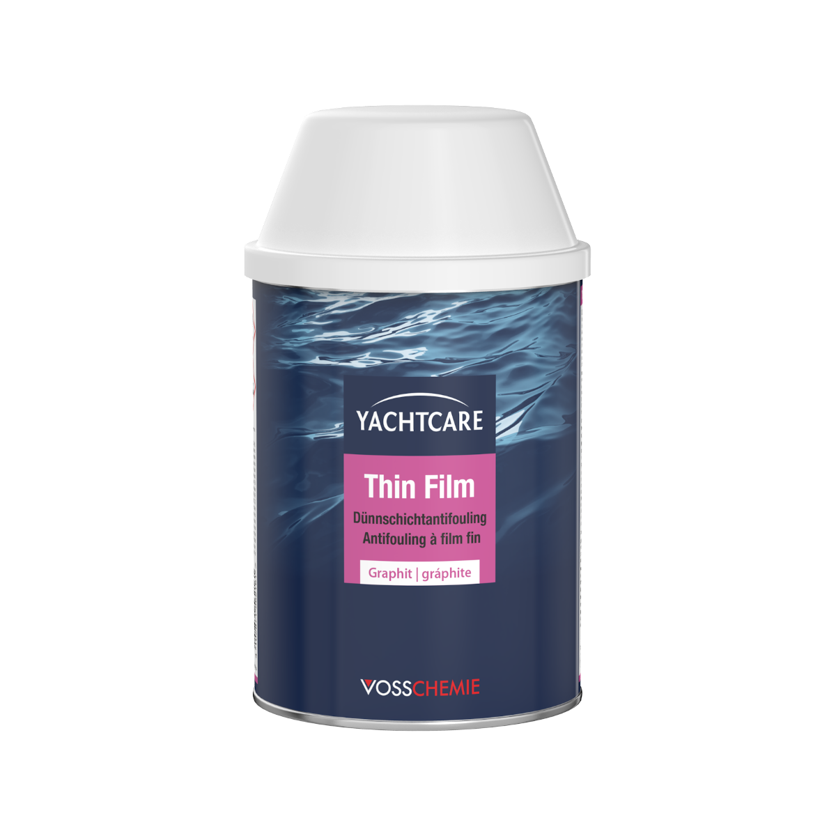 Yachtcare Cienkowarstwowy Antifouling - grafit, 750ml