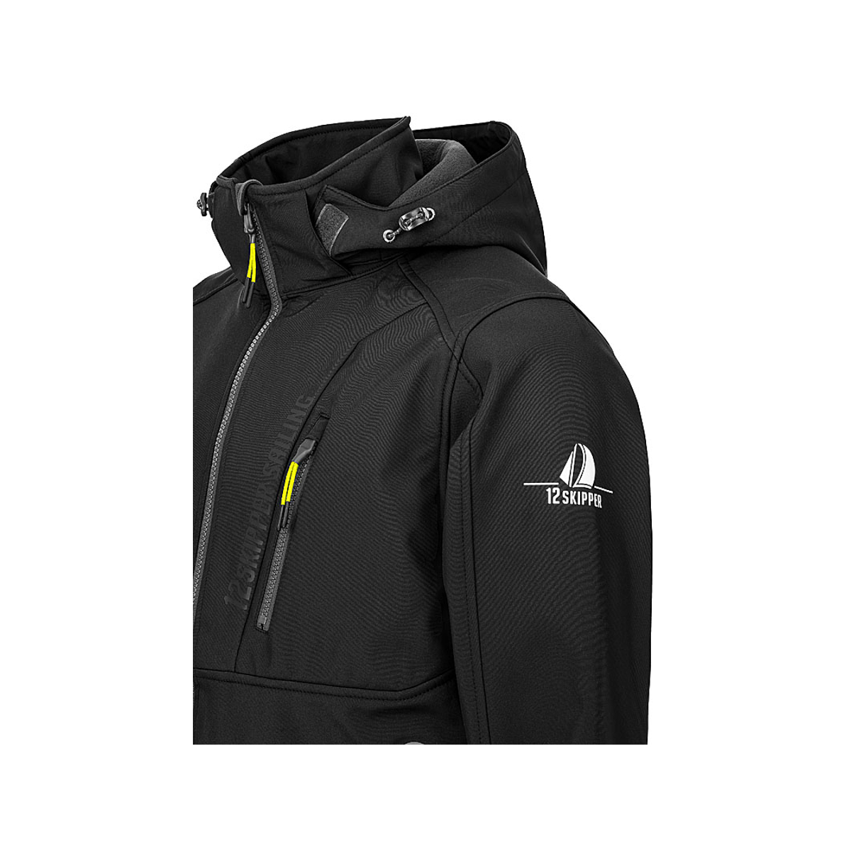 DEAL: 12skipper Amundsen kurtka softshell unisex czarna, rozmiar M