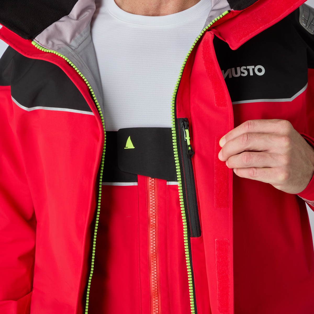 Musto BR3 Offshore Kurtka Żeglarska Męska czerwona, rozmiar L