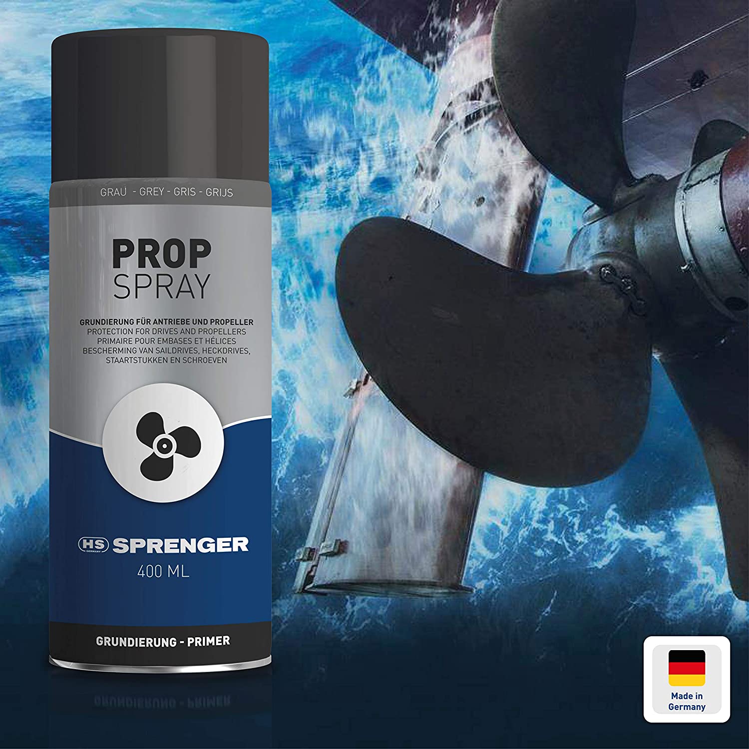 Sprenger Podkład w sprayu Prop Spray Primer - szary, 400ml
