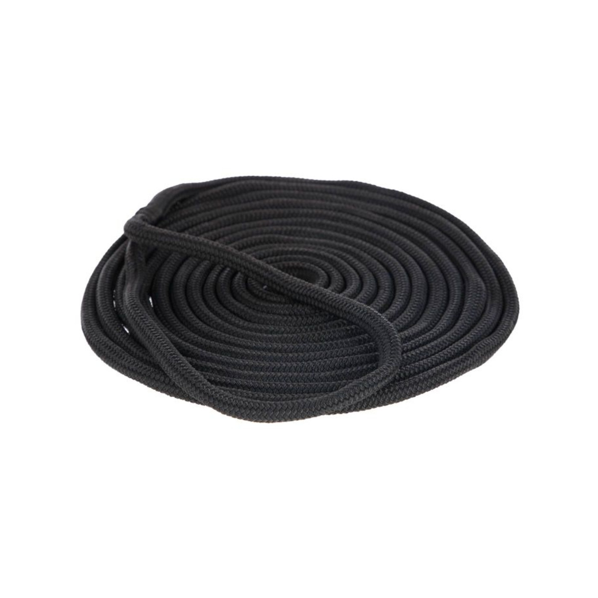 Plastimo pleciona lina cumownicza z oczkiem – czarna, 16mm, długość 11m