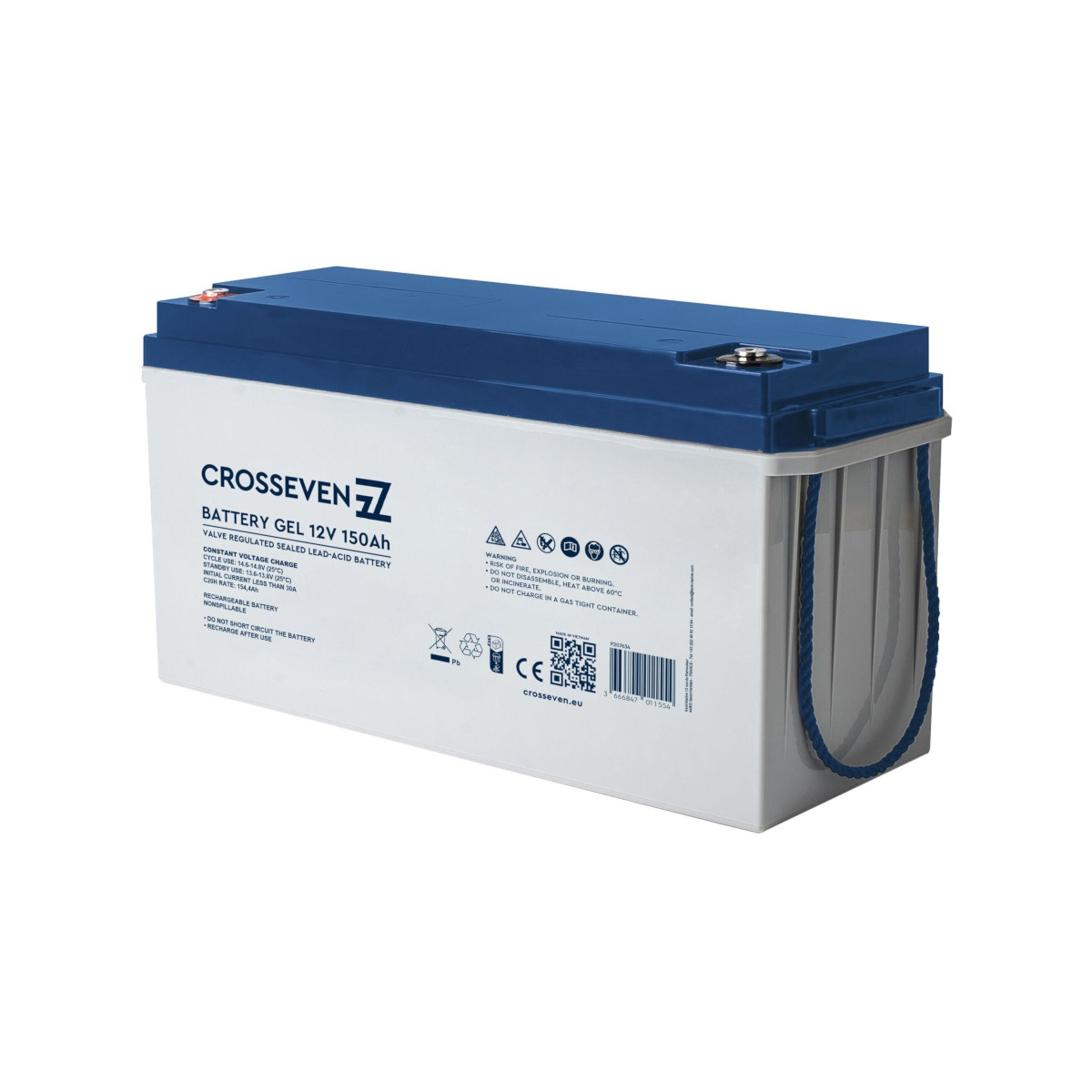 Crosseven Akumulator GEL 12V 150Ah