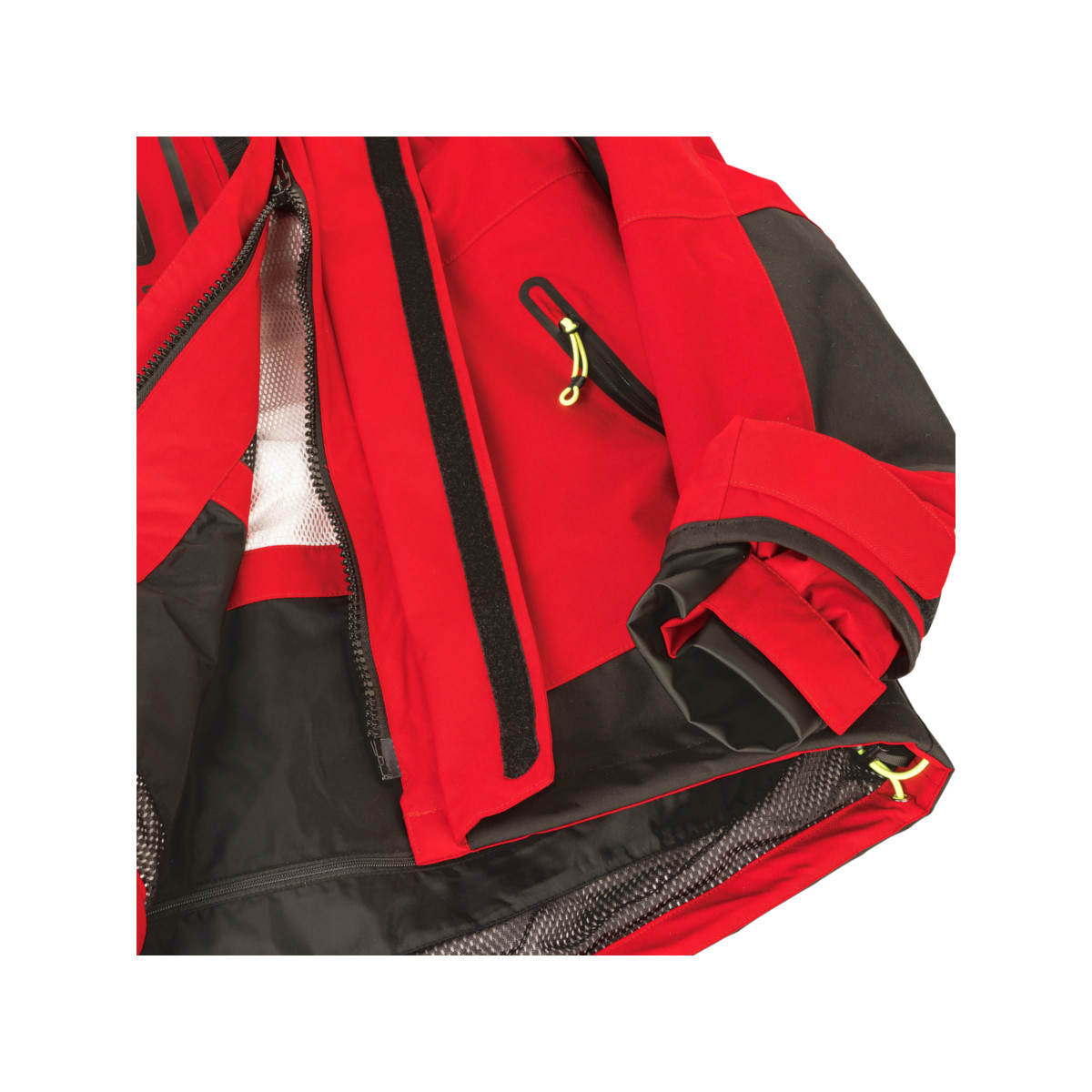 12skipper Magellan Offshore kurtka żeglarska unisex czerwona, rozmiar L