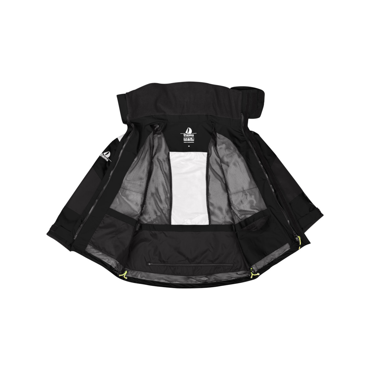 12skipper Magellan Offshore kurtka żeglarska unisex czarna, rozmiar L