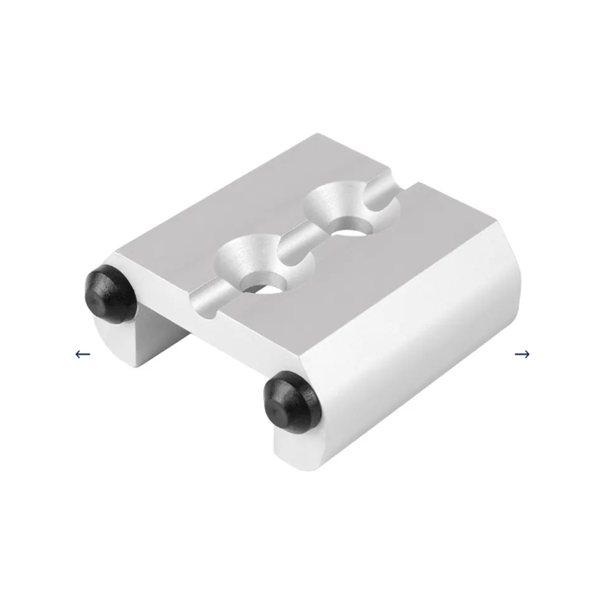 Ronstan S30 End Stop, aluminium, 65mm x 76mm