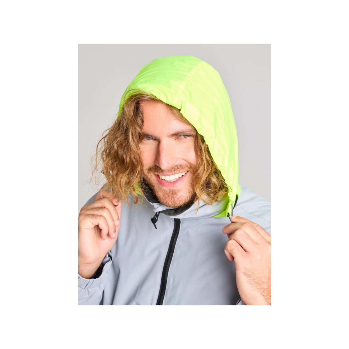 SLAM Sailing Warm Jacket kurtka żeglarska męska - Kolor srebrny