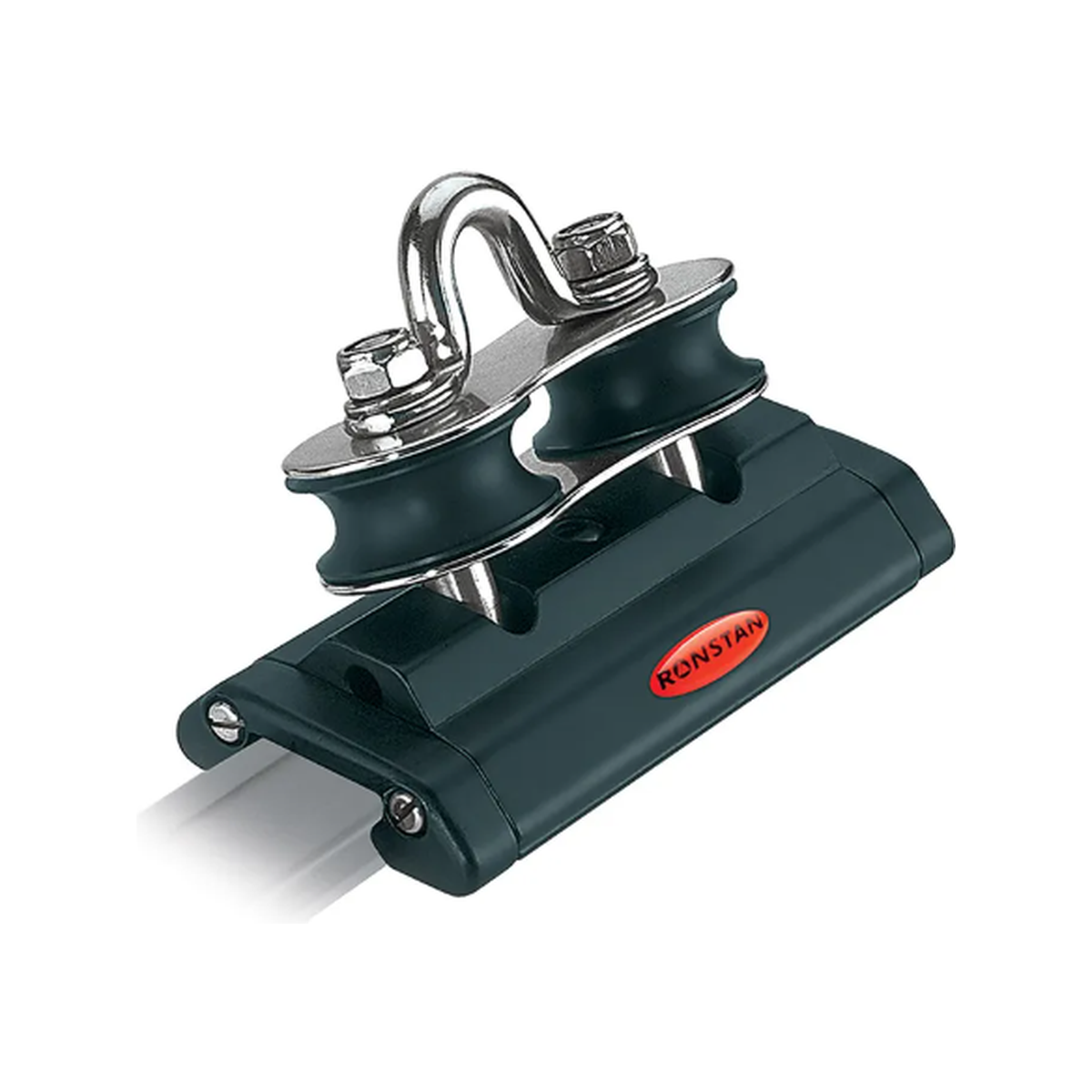 Ronstan S19 wózek traveller, 100mm, 2 obrotowe krążki sterujące
