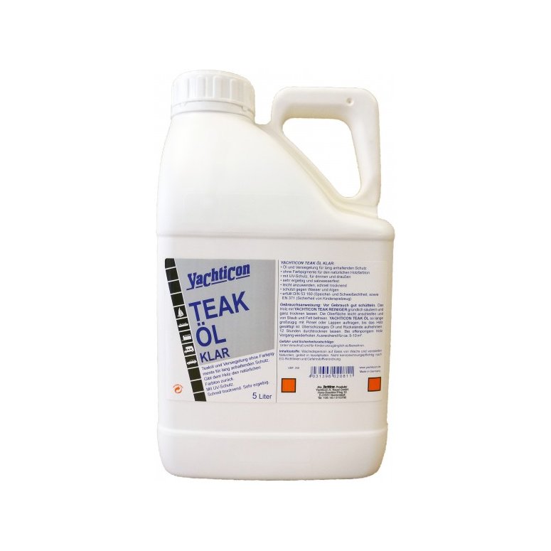 Yachticon Olej Teakowy Klar - 5l