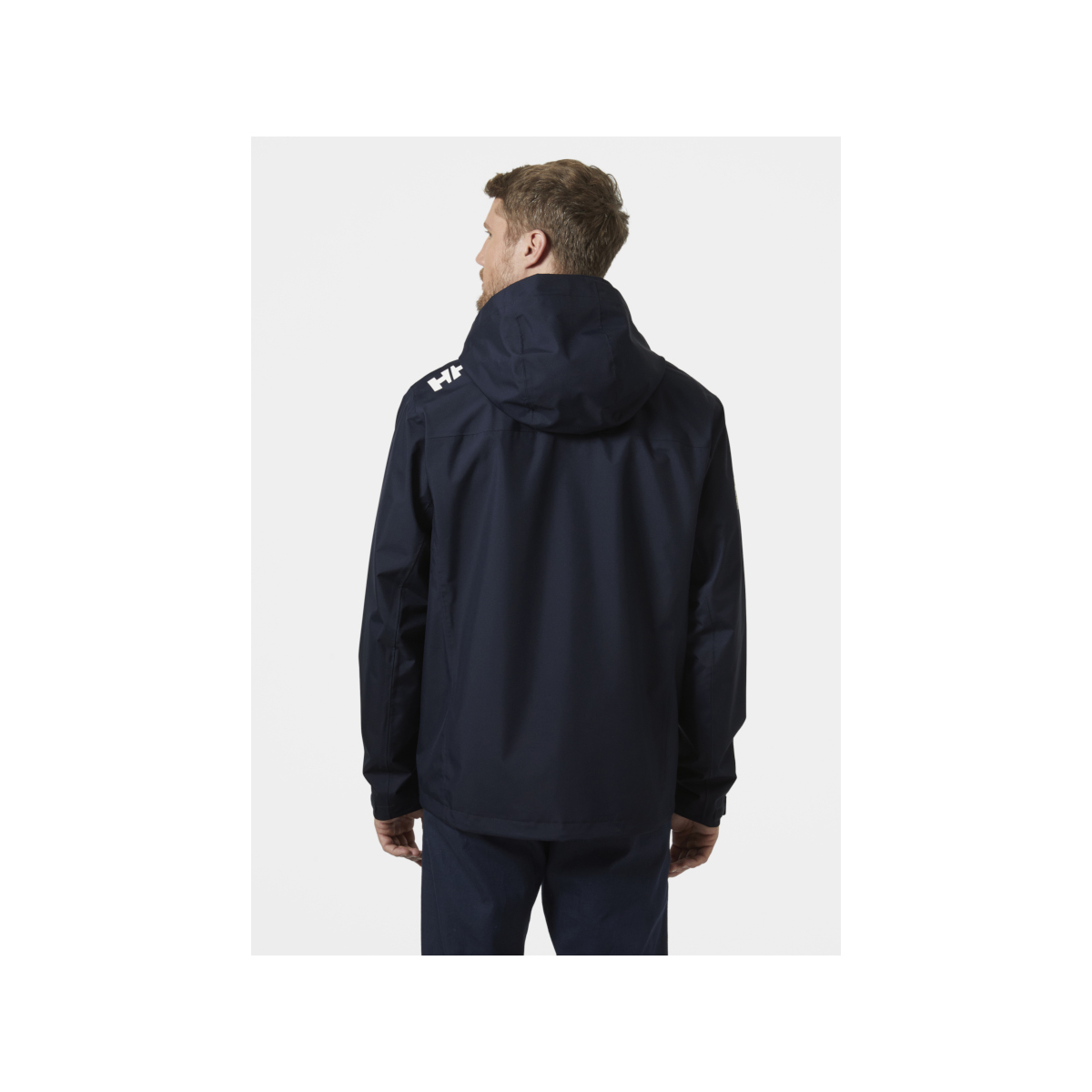 Helly Hansen Crew Hooded 2.0 Kurtka żeglarska męska kolor granatowy, rozmiar S