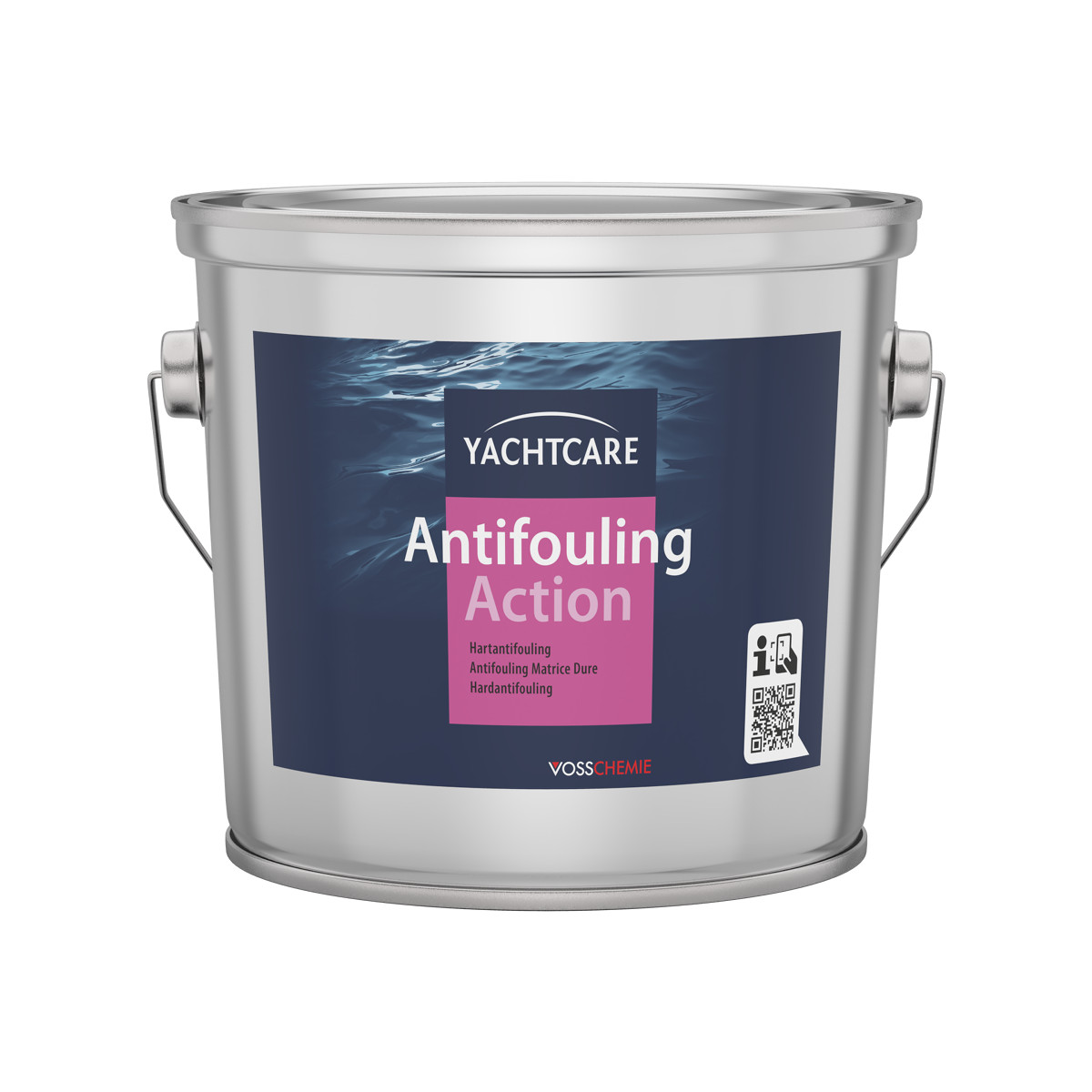 Yachtcare Action Antifouling - jasnoszary, 2500ml