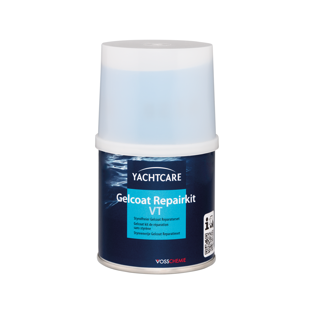 Yachtcare Zestaw naprawczy Gelcoat VT RAL 9010 czysta biel