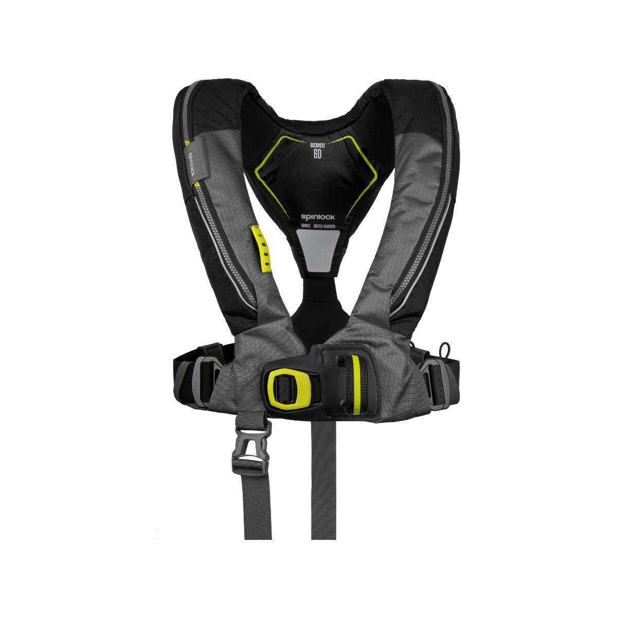 Spinlock Deckvest 6D Automatyczna kamizelka ratunkowa - Kolor czarny