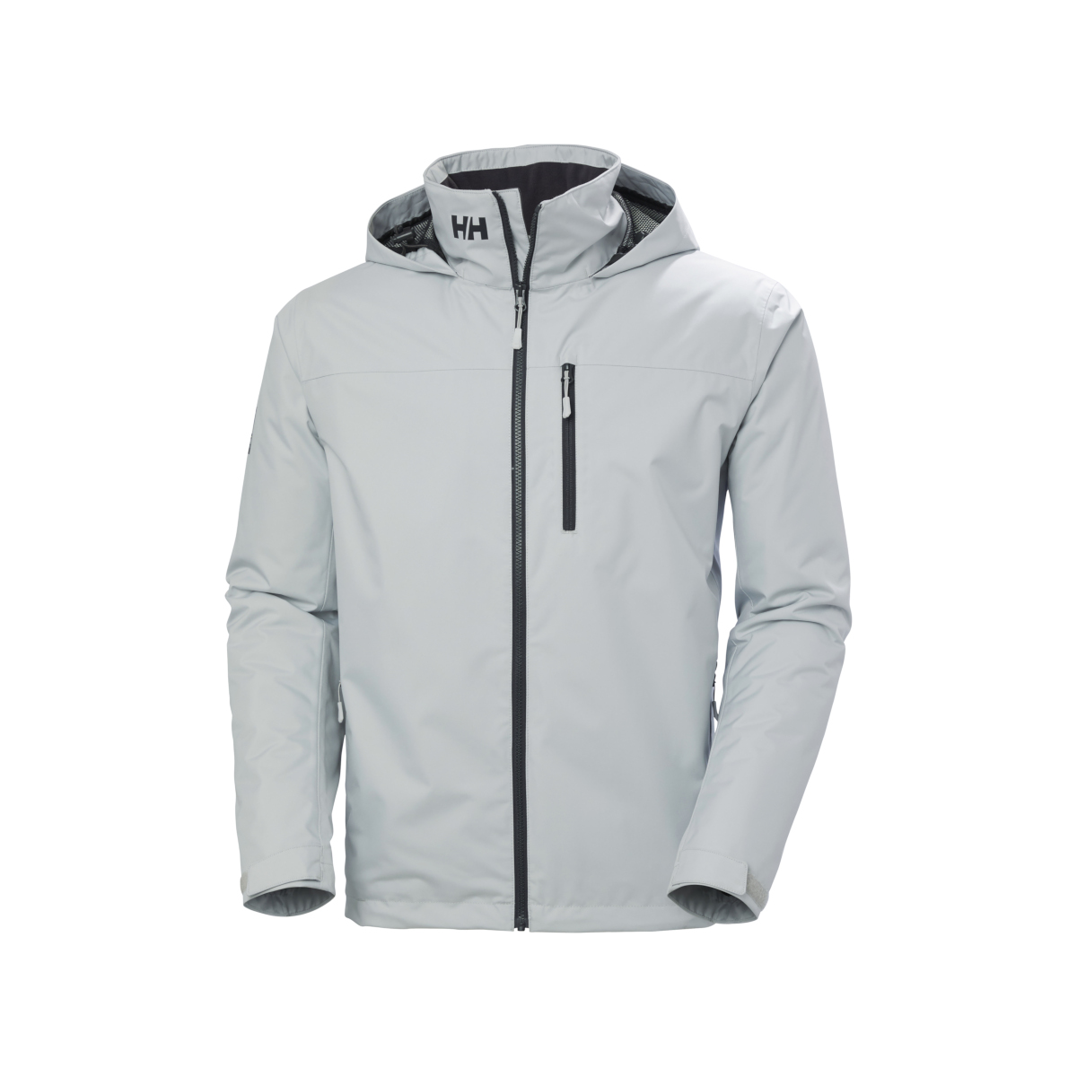 Helly Hansen Crew Hooded Kurtka żeglarska Midlayer 2.0 męska - Kolor szary