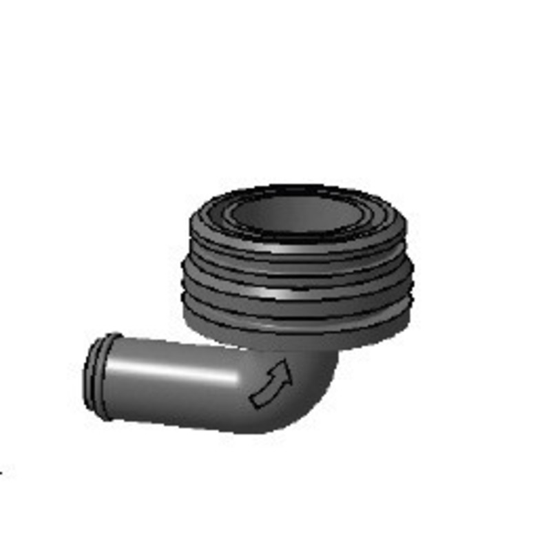 Plastimo Złącze kątowe D 38mm pompa zęzowa