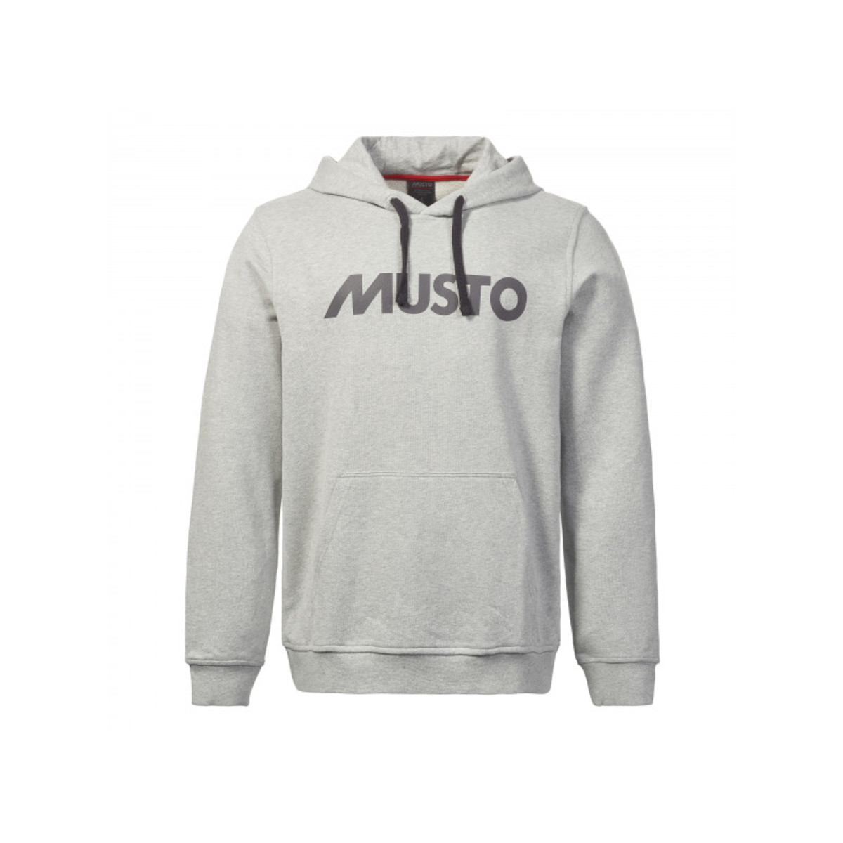 Musto sweter z kapturem męski szary melanż