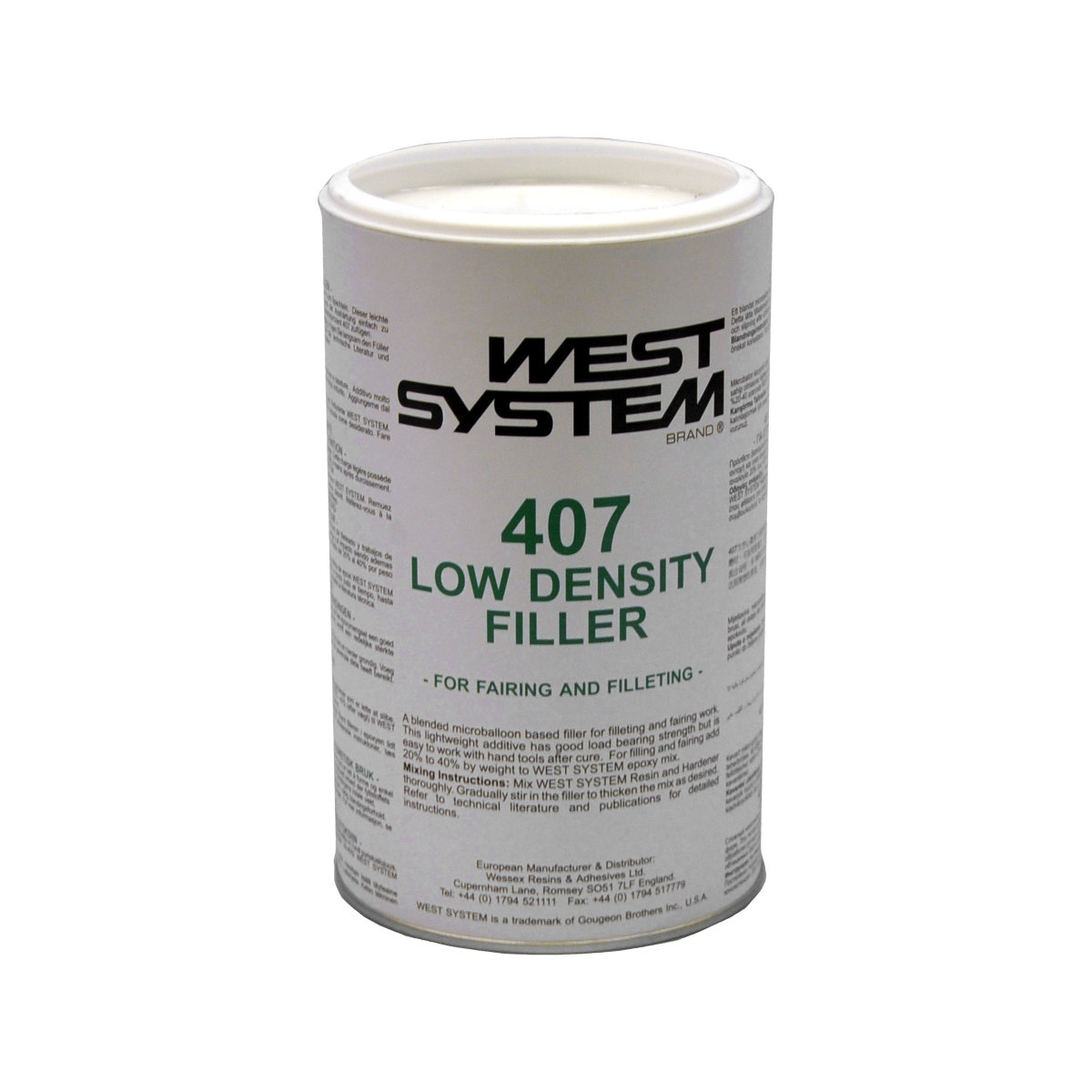 West system Niskogęsty wypełniacz epoksydowy 407 - 150g