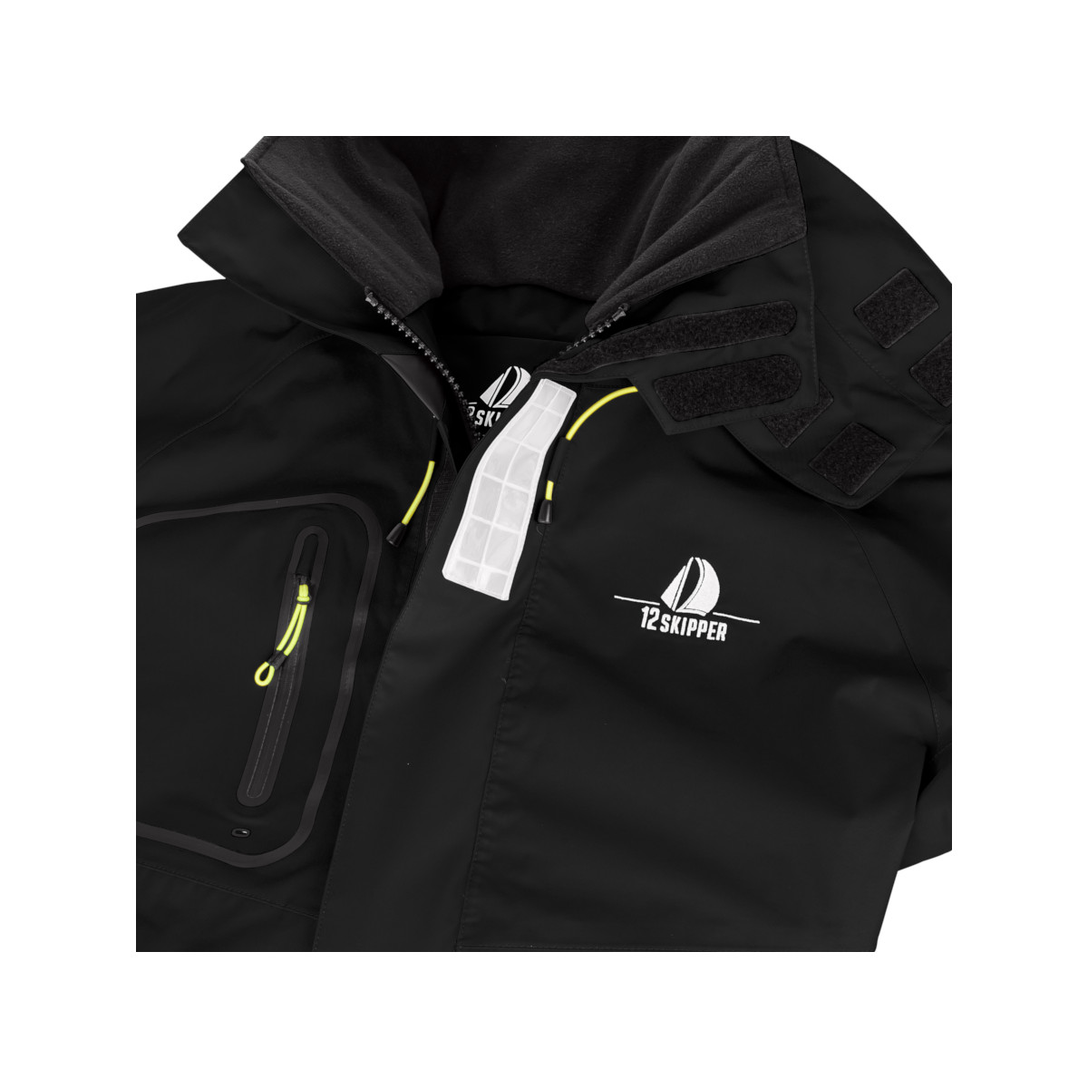 12skipper Magellan Offshore kurtka żeglarska unisex czarna, rozmiar L