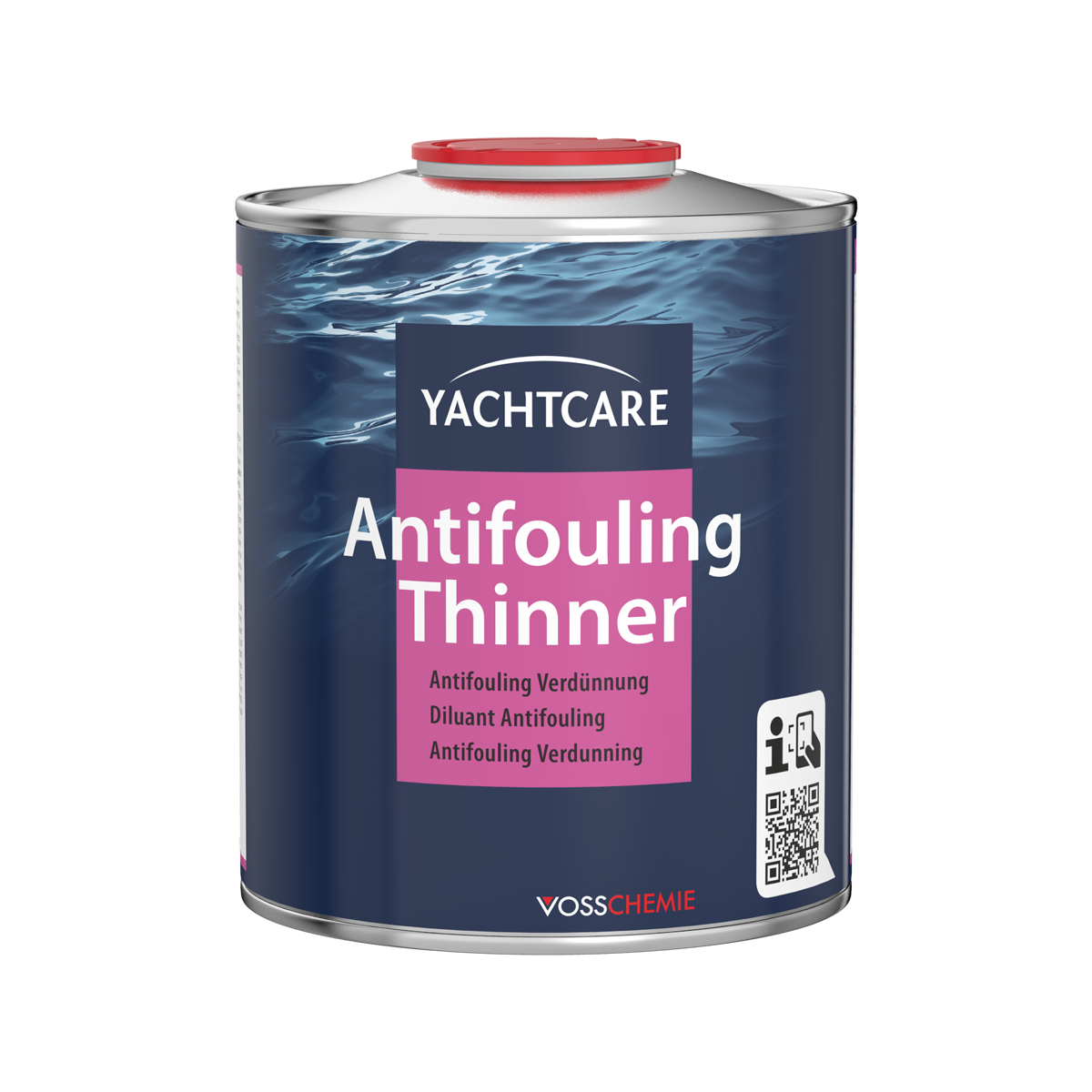 Yachtcare Rozcieńczalnik do farb przeciwporostowych Antifouling Thinner - 750ml