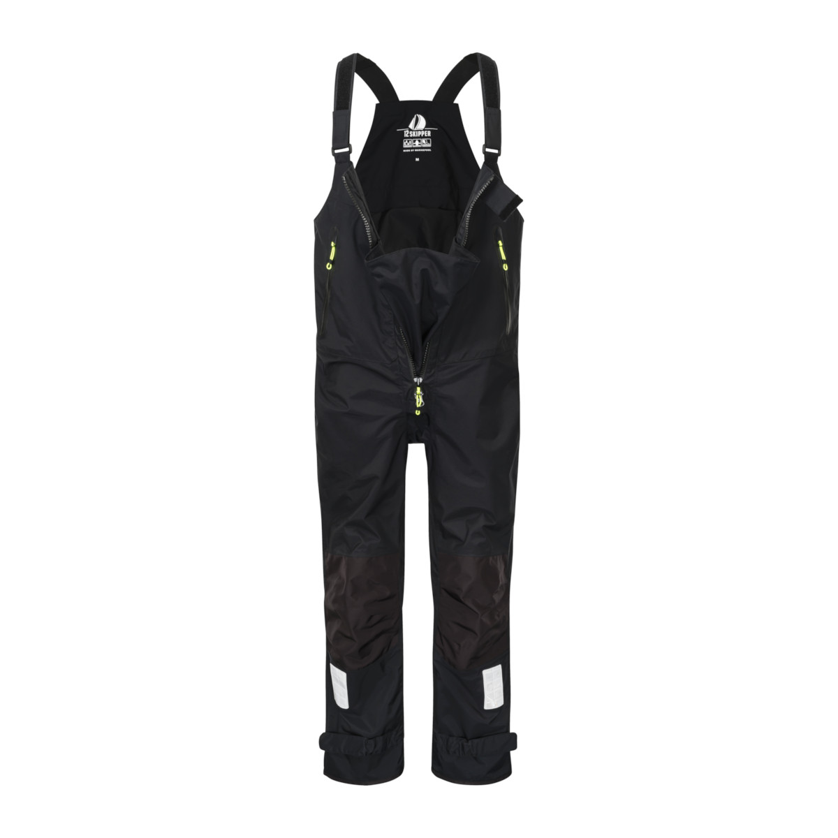12skipper Magellan Offshore spodnie żeglarskie unisex czarne, rozmiar XXS