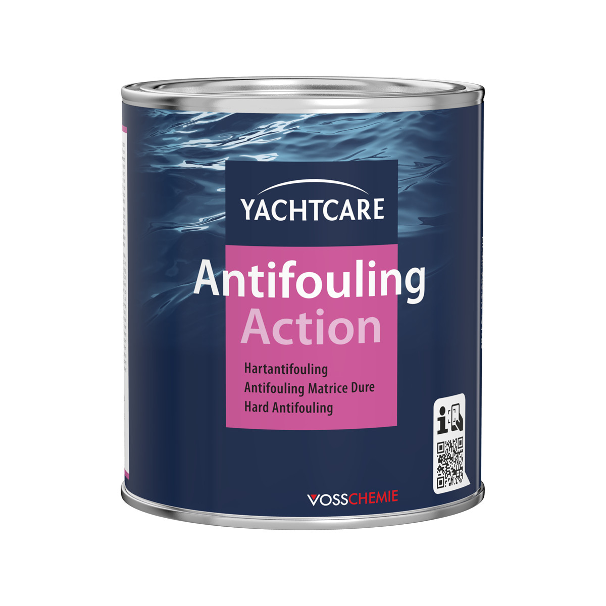 Yachtcare Antifouling Action - czarny, 750ml