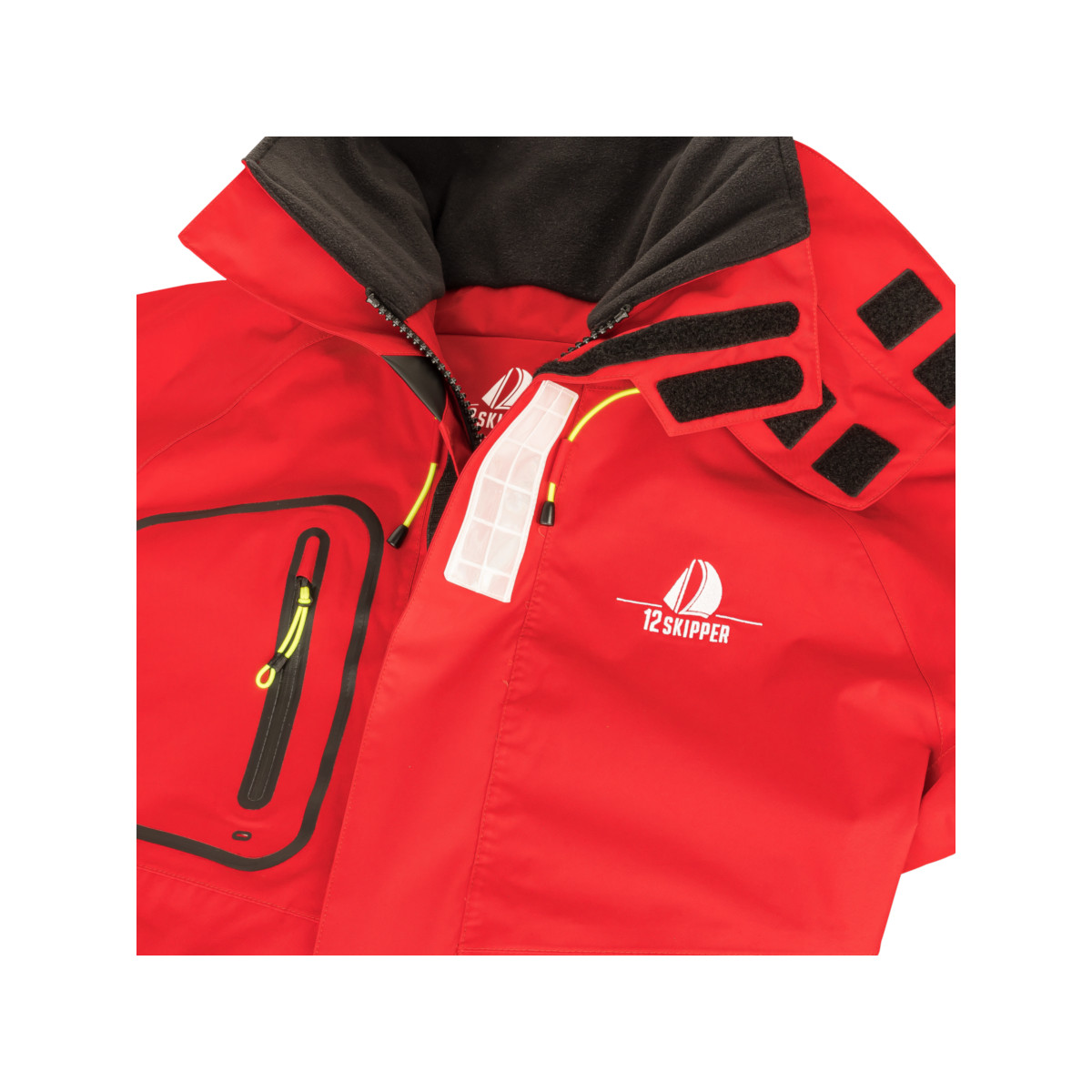 12skipper Magellan Offshore kurtka żeglarska unisex czerwona, rozmiar L