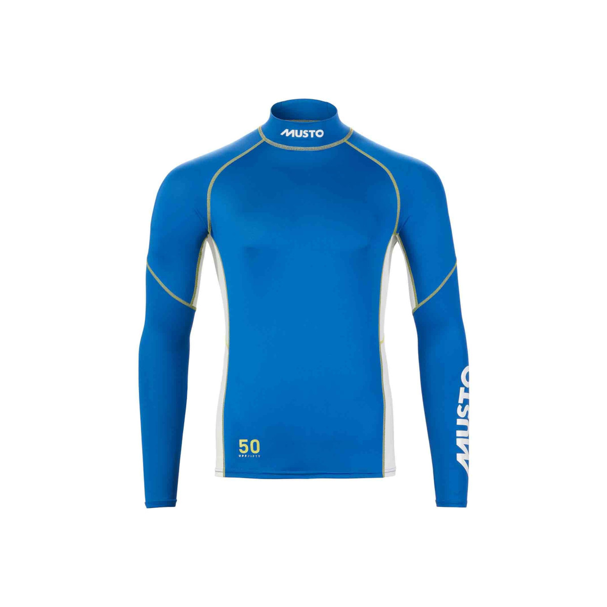 Musto Championship Rash Guard Koszulka z długim rękawem męska aruba-niebieska, rozmiar S