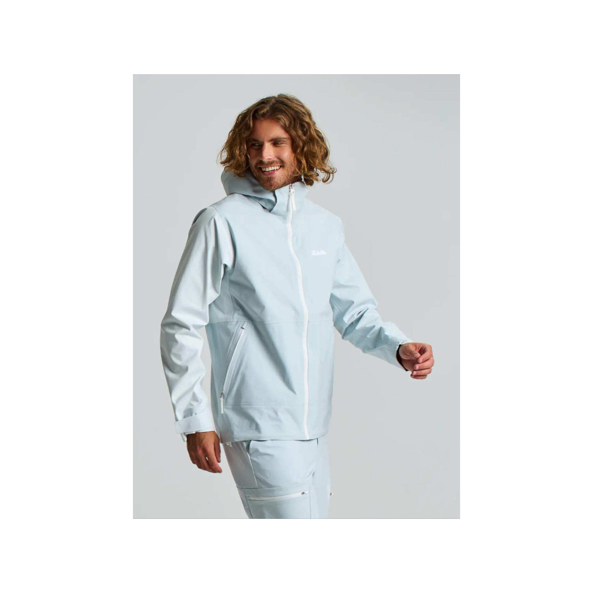 SLAM OD Hooded Jacket kurtka żeglarska męska - Kolor szary