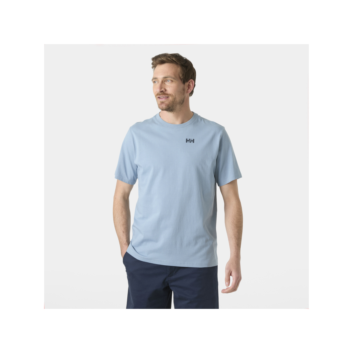 Helly Hansen Shoreline T-Shirt 3.0 męski jasnoniebieski, rozmiar M