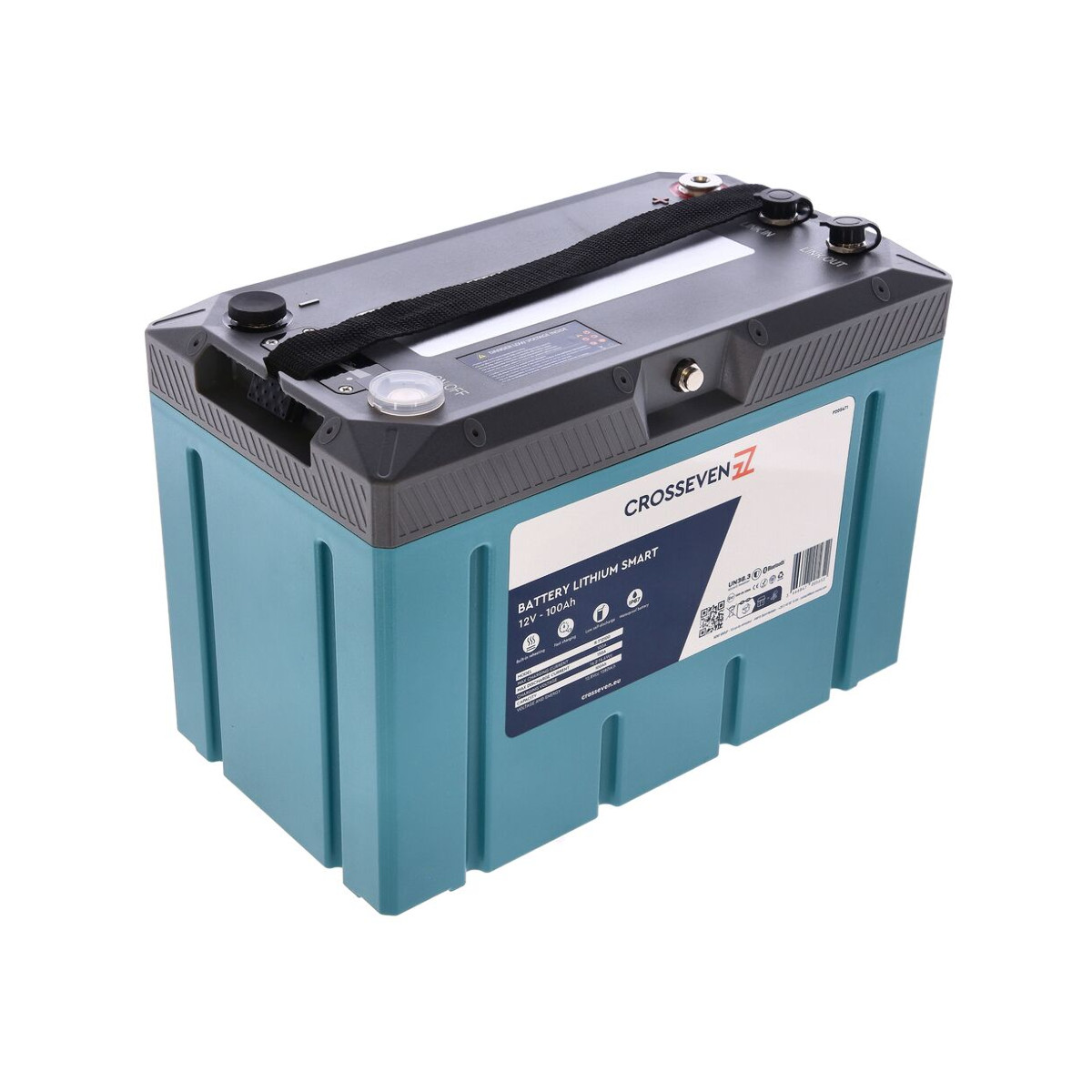 Crosseven Bateria litowa - Wydajność 100 Ah