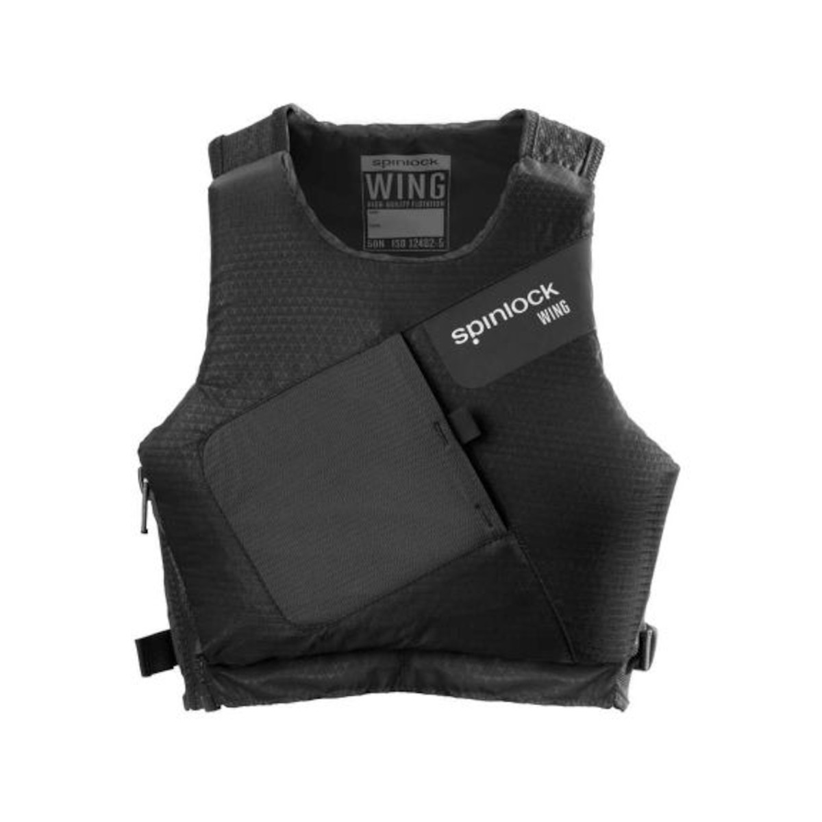Spinlock Wing PFD Kamizelka regatowa Side Zip 50N, szara
