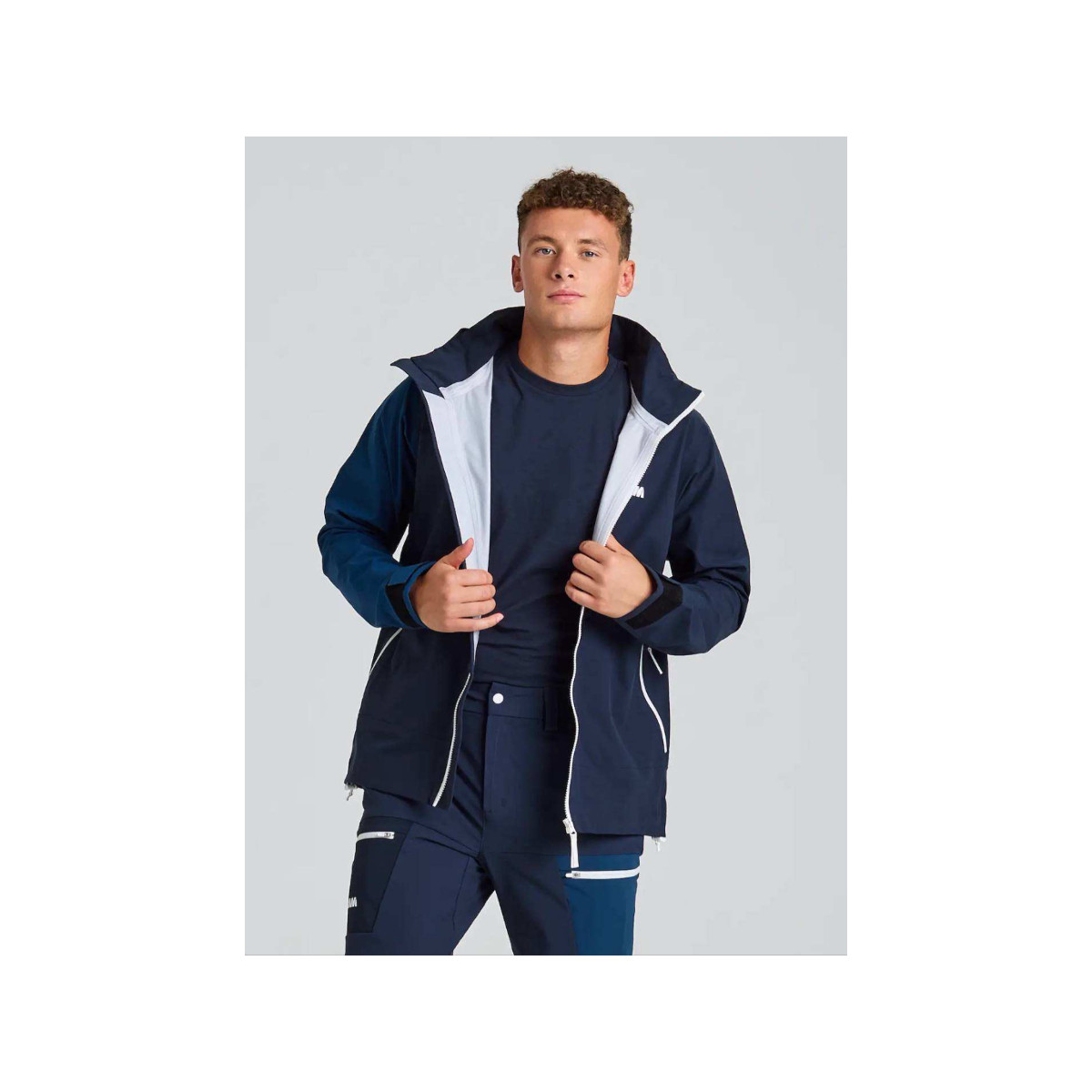 SLAM OD Hooded Jacket kurtka żeglarska męska ciemnogranatowa, rozmiar L