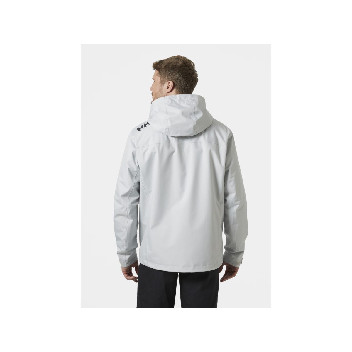 Helly Hansen Crew Hooded Kurtka żeglarska Midlayer 2.0 męska szara, rozmiar 2XL