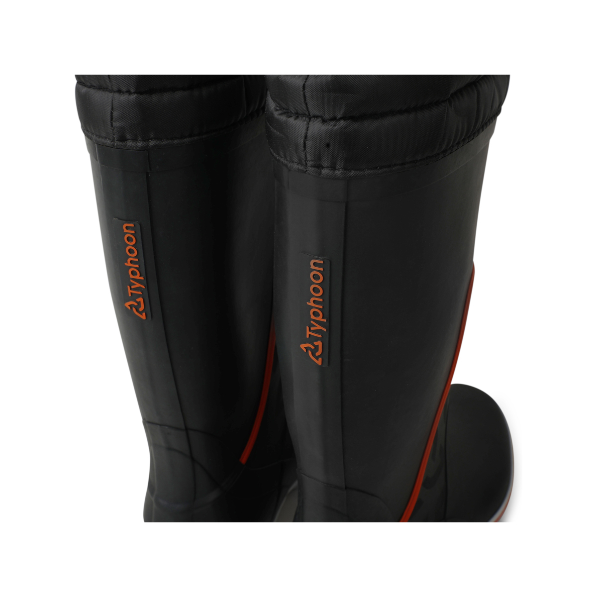 Typhoon Essential Sailing Boot Kozaki unisex czarno-pomarańczowe, rozmiar UK 10 / EU 44-45