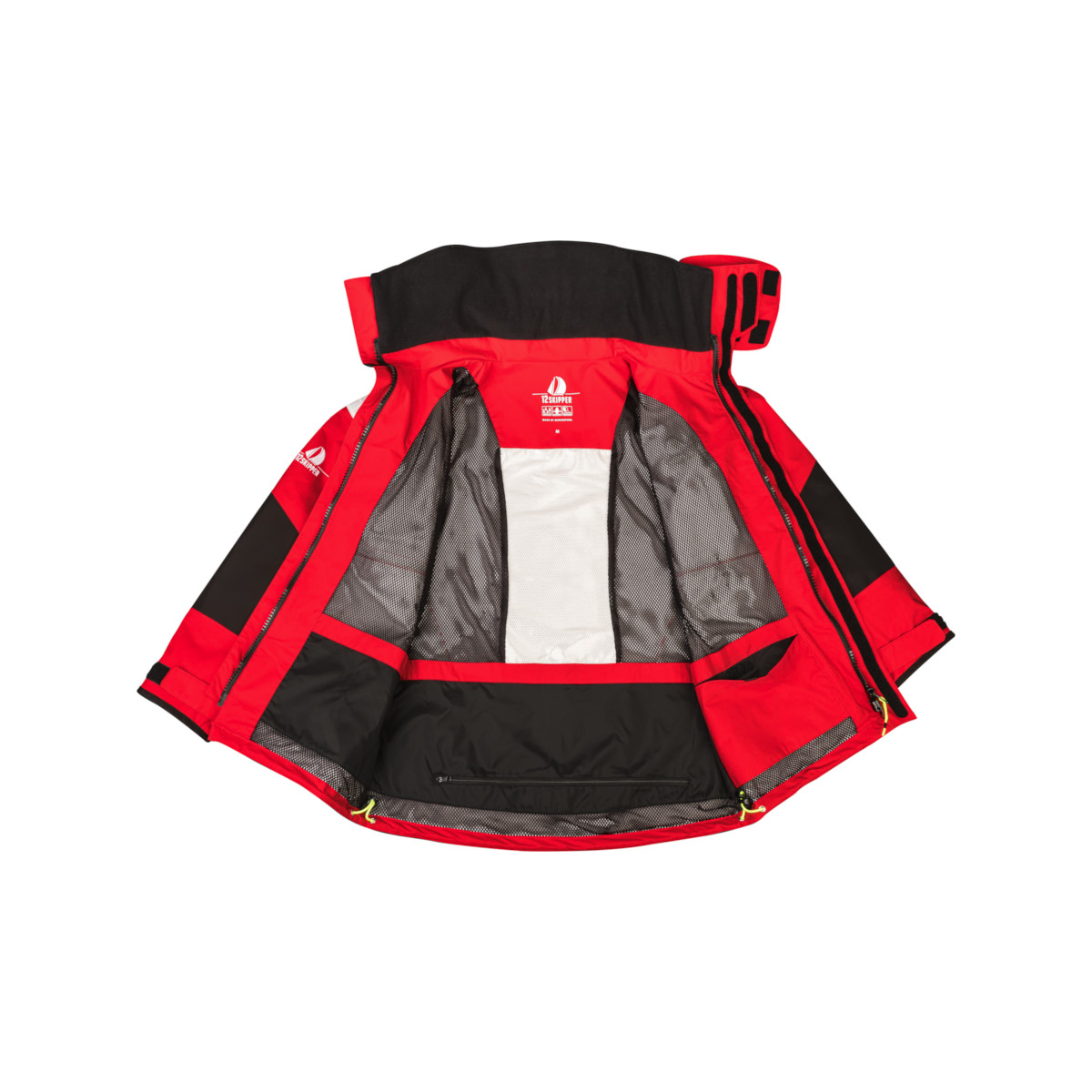 12skipper Magellan Offshore kurtka żeglarska unisex czerwona, rozmiar L