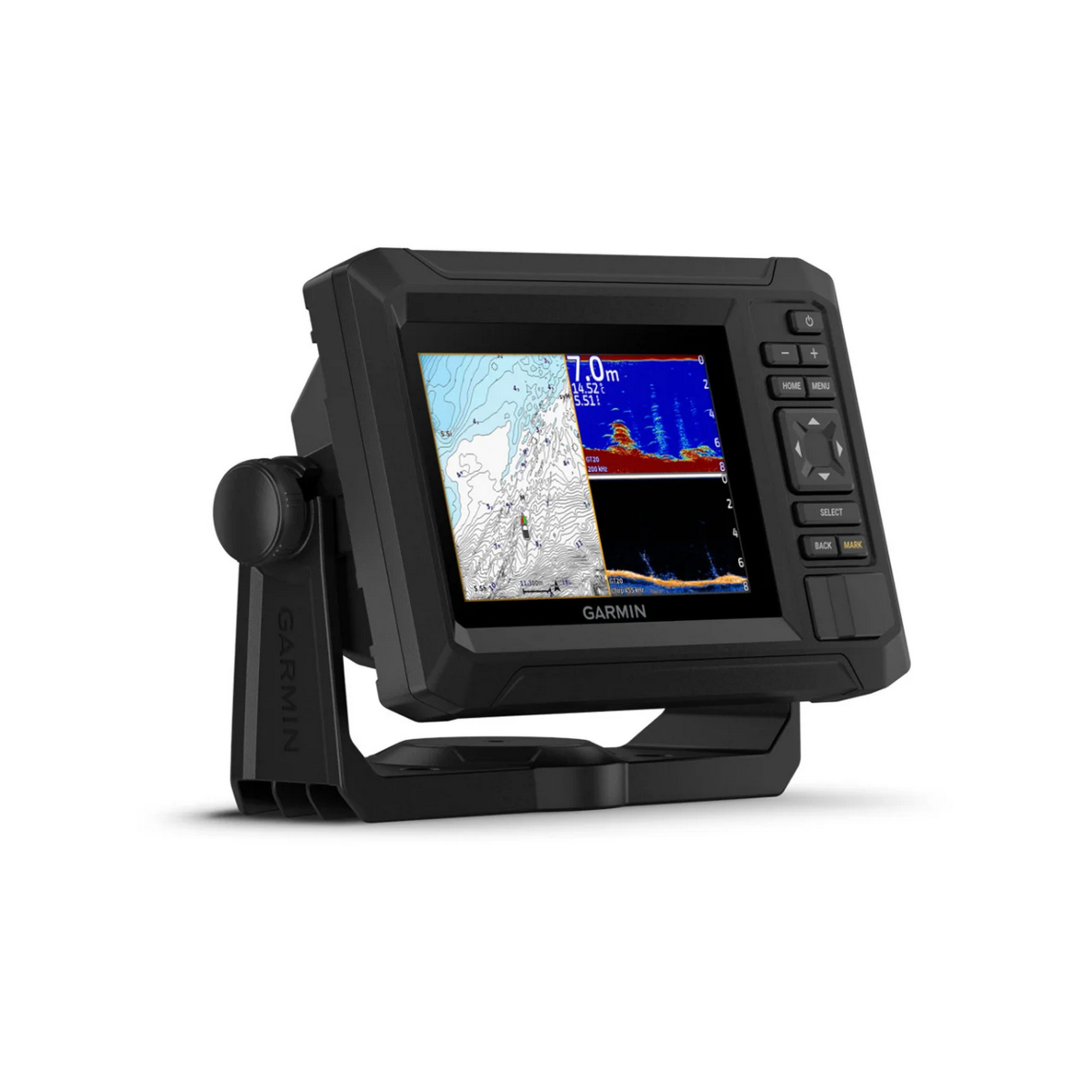 Garmin Echomap UHD2 cv ploter nawigacyjny - Rozmiar ekranu 5 cali