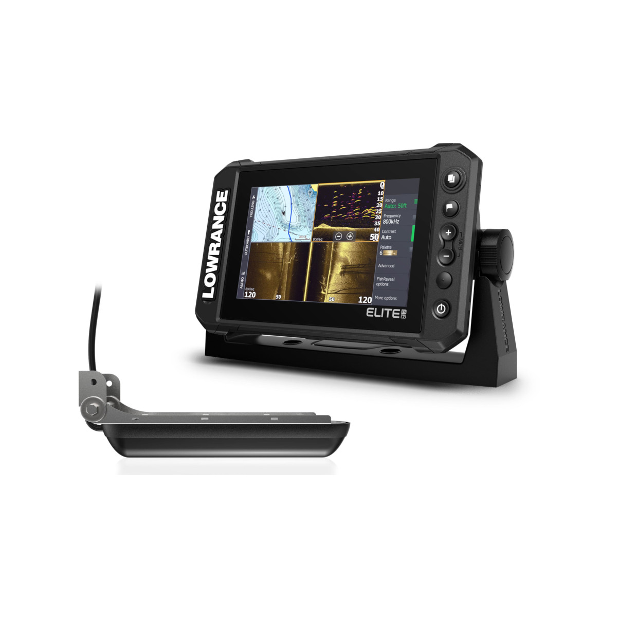 Lowrance Elite FS 9 Echosonda z sondą Active Imaging 3 w 1