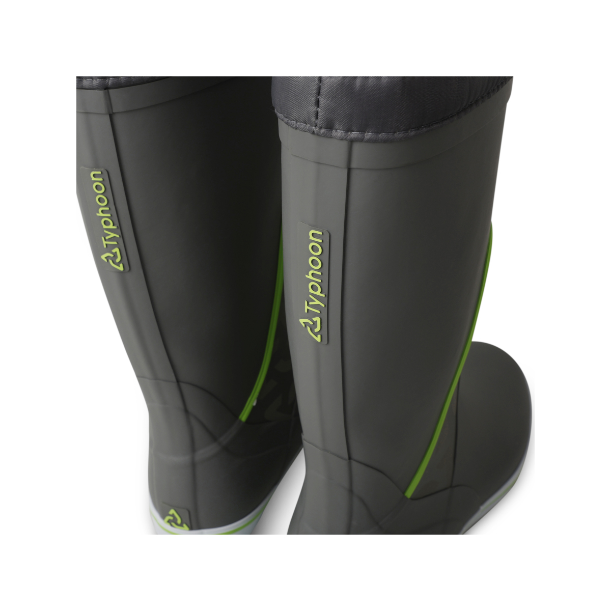 Typhoon Essential Sailing Boot Kozaki unisex szare/jasnozielone, rozmiar UK 10 / EU 44-45
