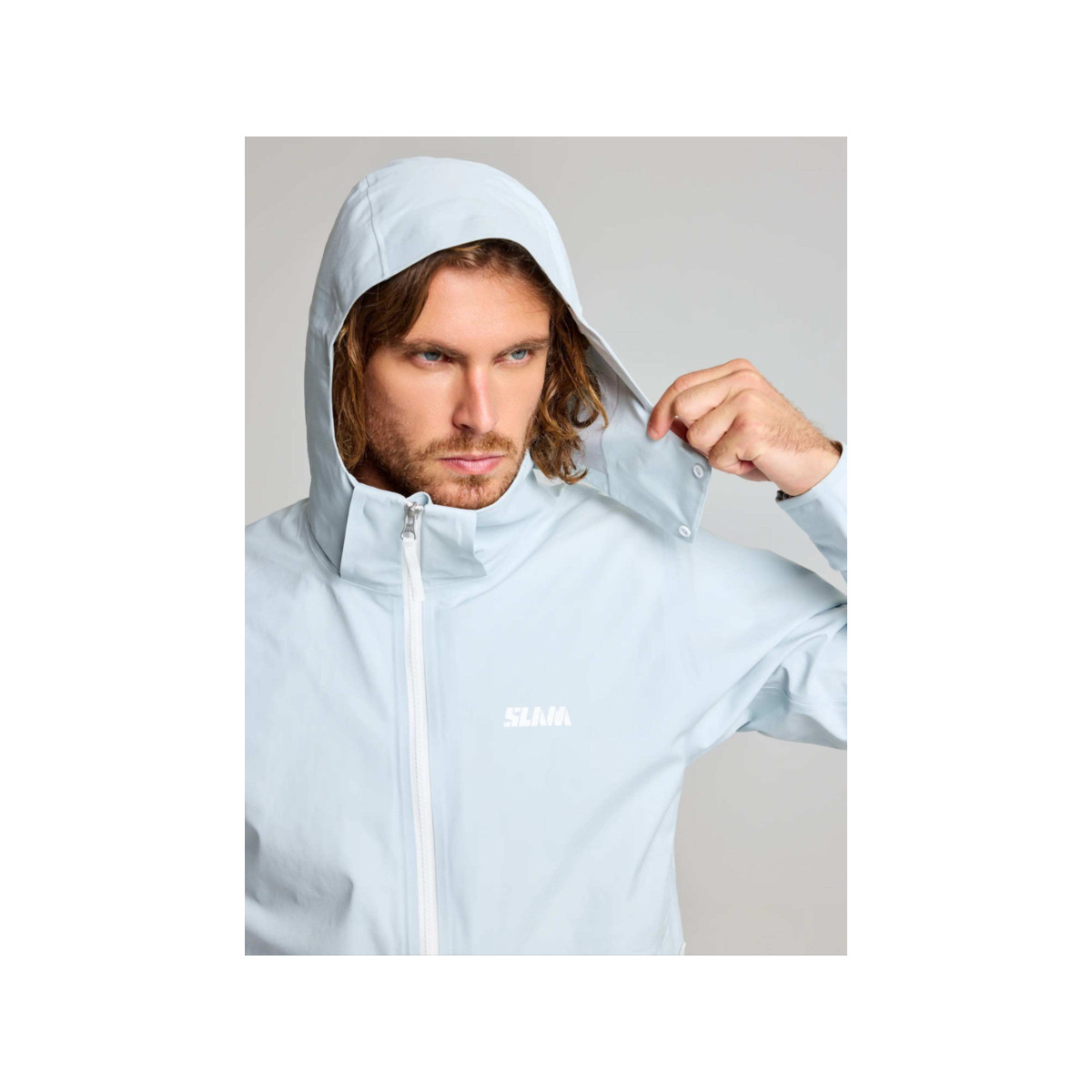 SLAM OD Hooded Jacket kurtka żeglarska męska szara, rozmiar L