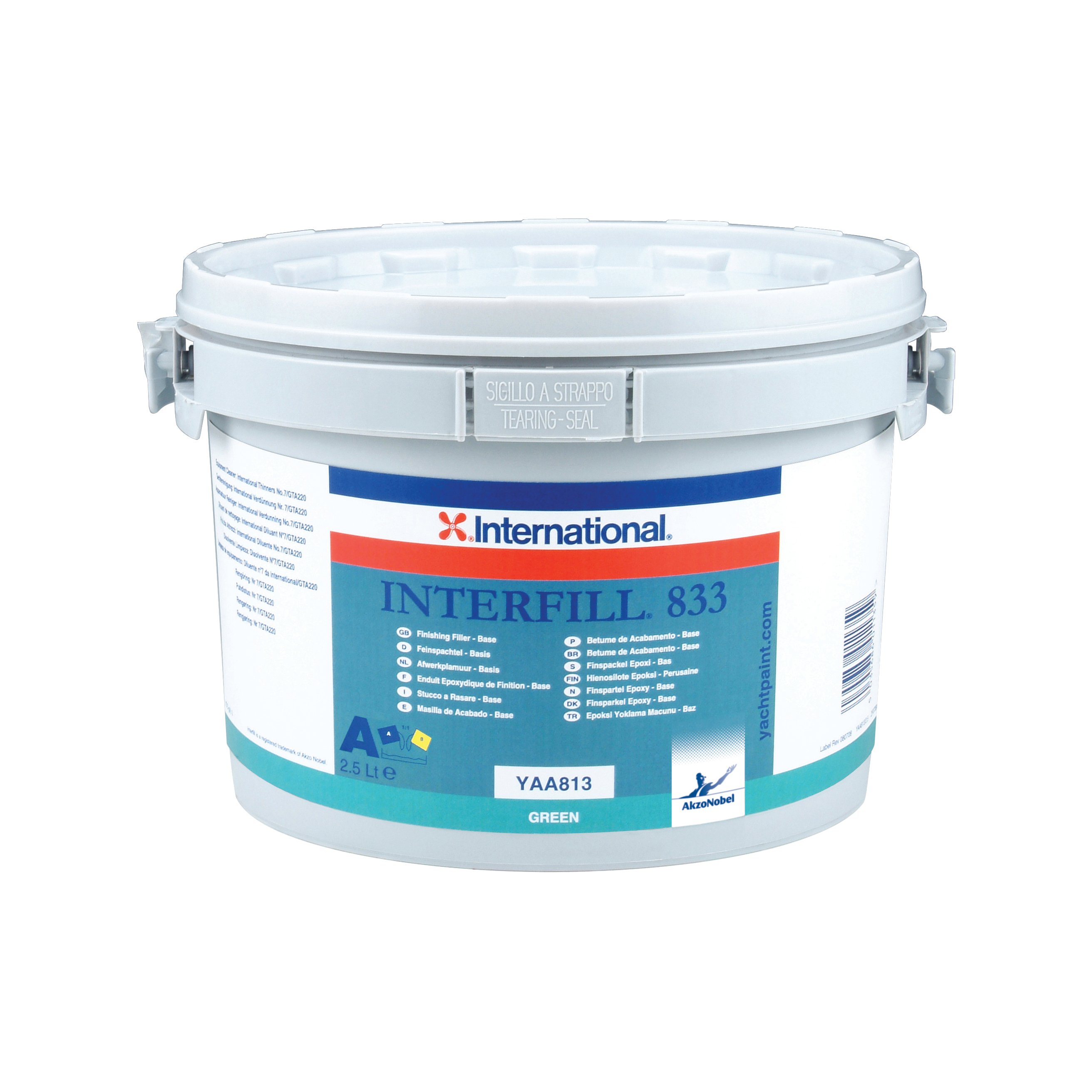 International Interfill 833 szpachlówka - zielony 2500 ml