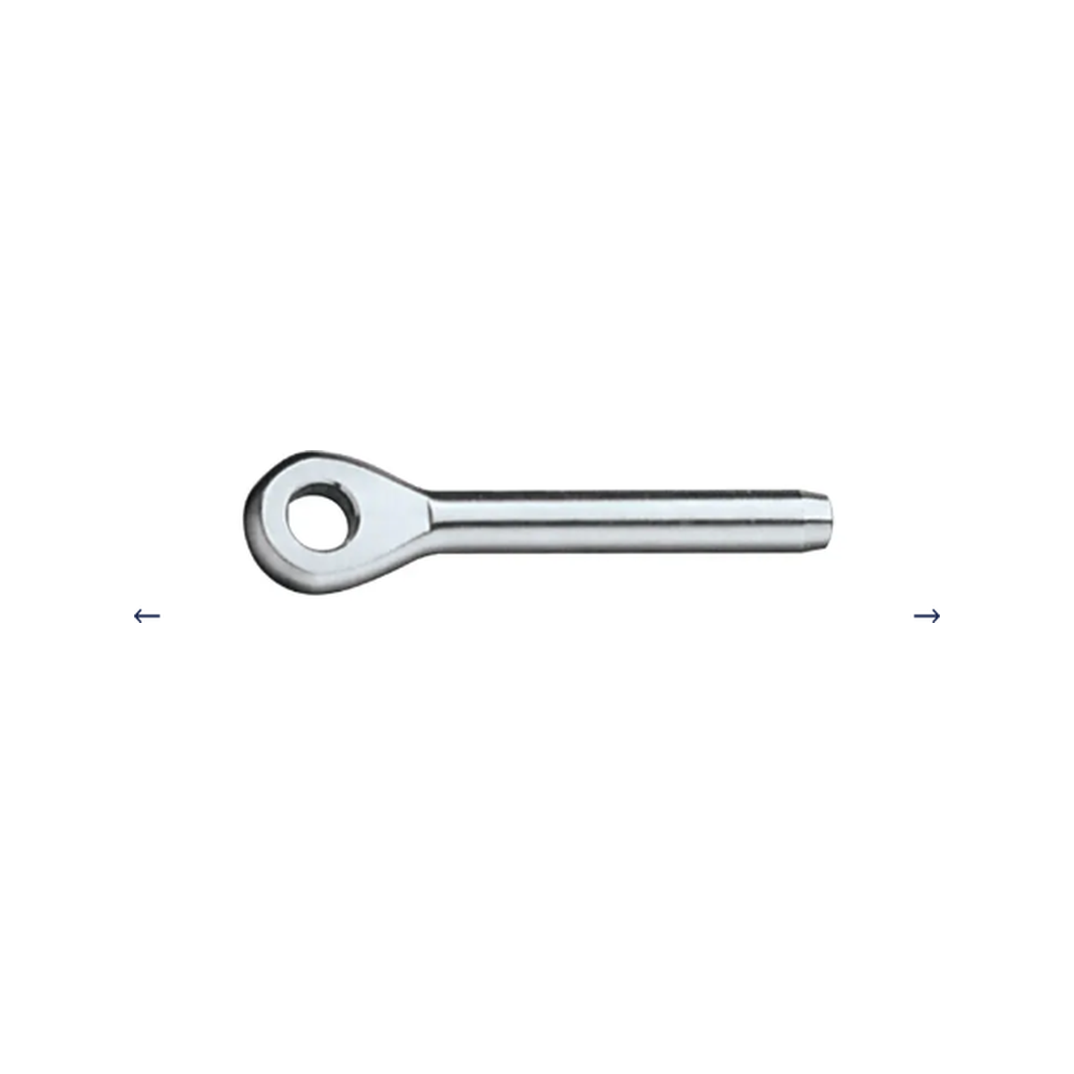 Ronstan terminal oczkowy drut 6mm, otwór 12,7mm(1/2')