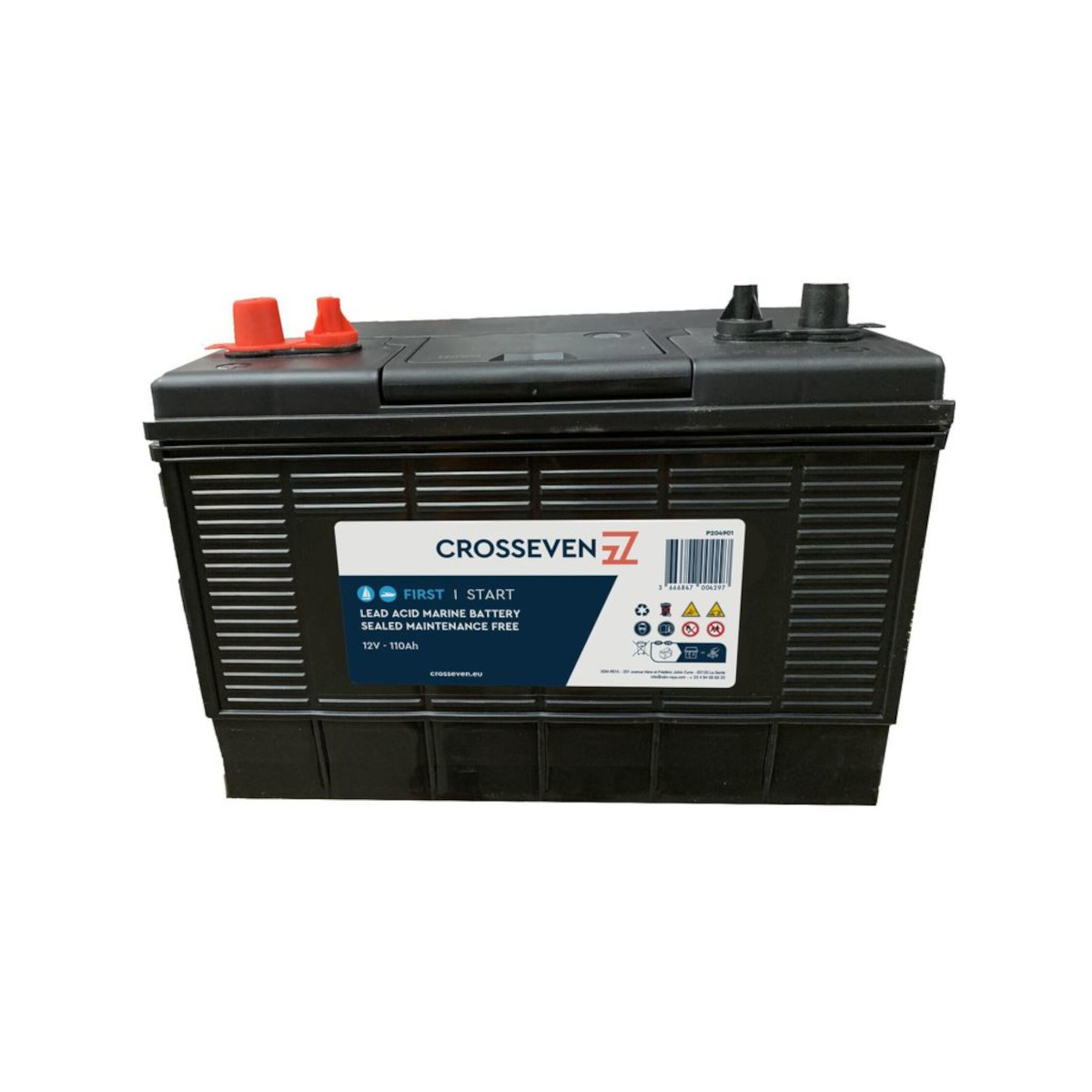 Crosseven Battery First 110Ah Bateria (Podwójny terminal)