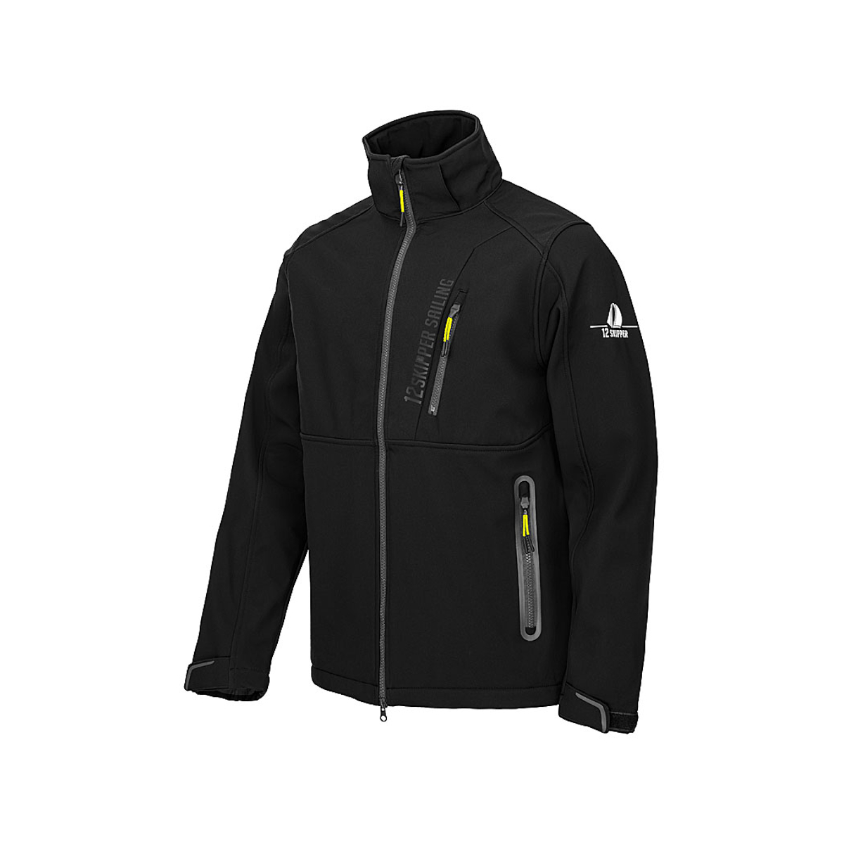 DEAL: 12skipper Amundsen kurtka softshell unisex czarna, rozmiar M