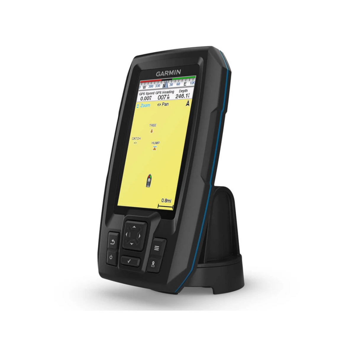Garmin Striker Vivid 4CV Echosonda – ręczny ploter nawigacyjny GPS z sondą