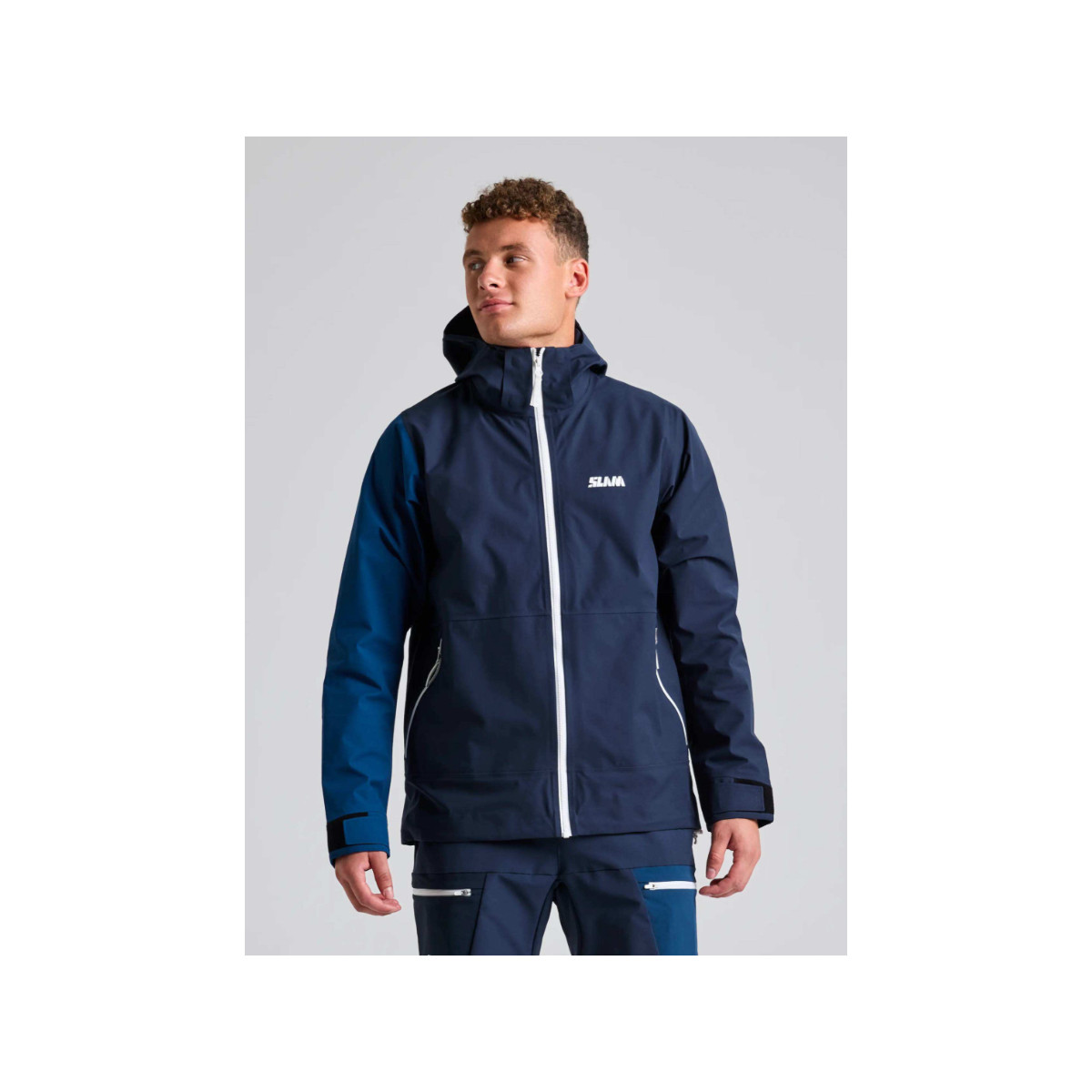 SLAM OD Hooded Jacket kurtka żeglarska męska - Kolor ciemny granatowy