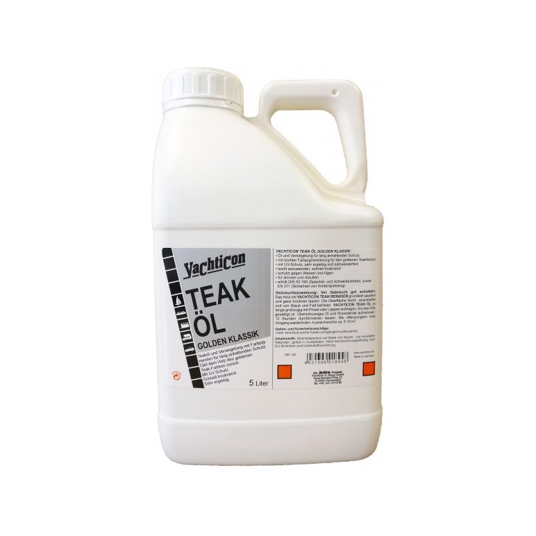 Yachticon Olej teakowy Golden Classic - 5l