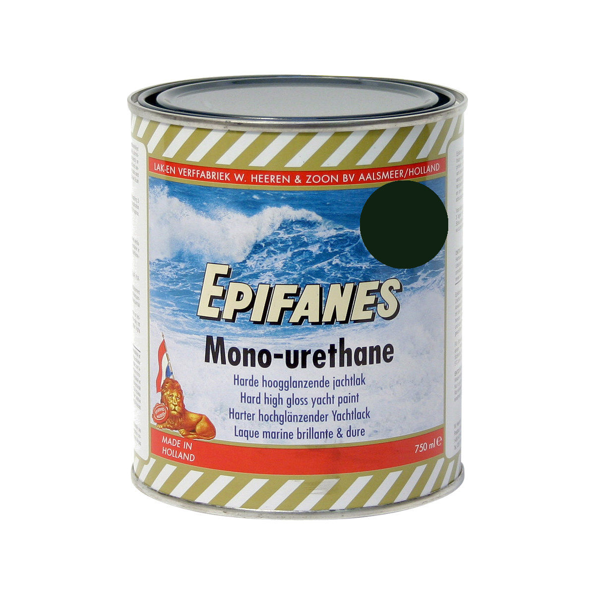 Epifanes Mono-Uretanowa farba do łodzi - zielona 3165, 750ml