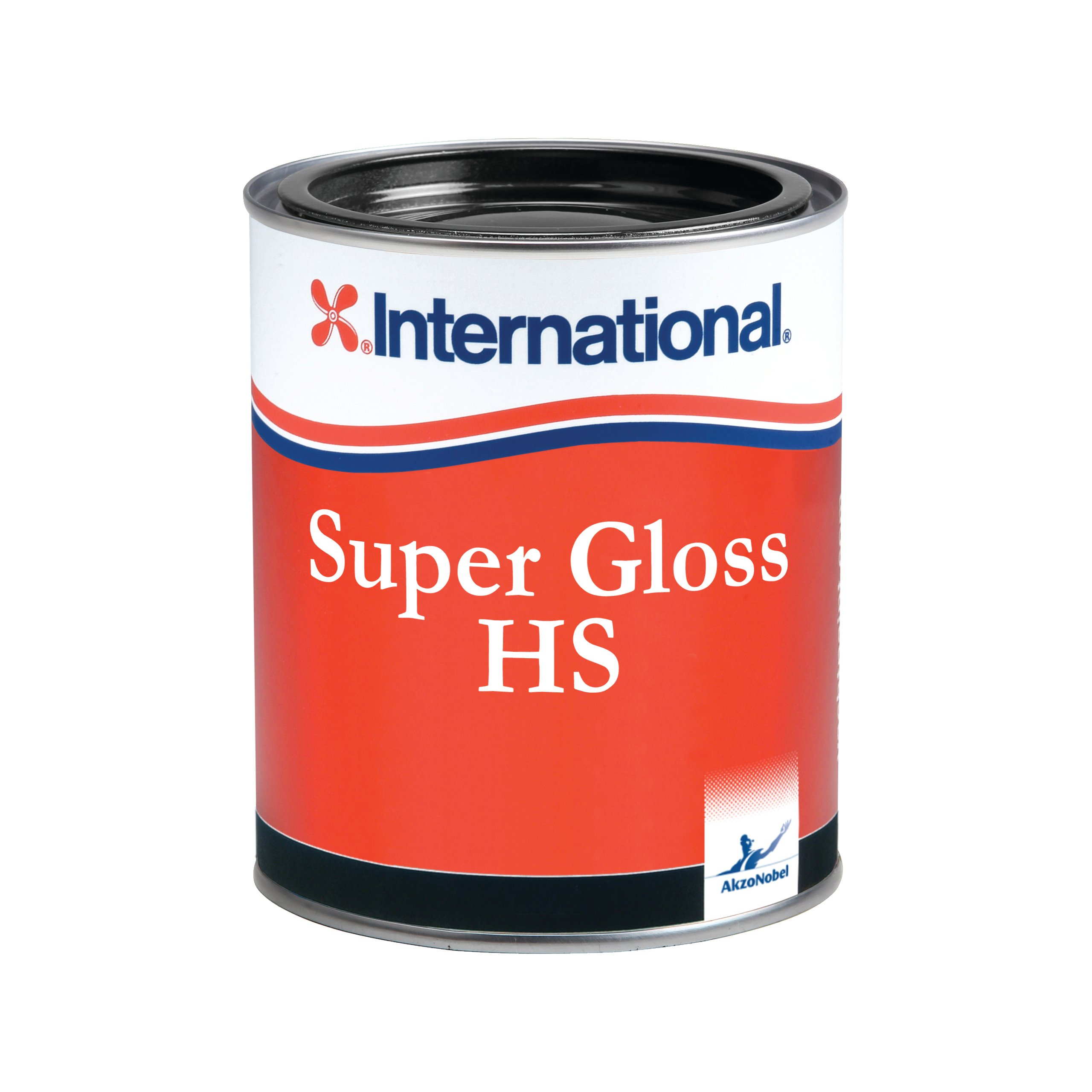 International Super Gloss Farba jachtowa nawierzchniowa - jasnoszary 216, 750ml